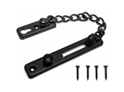 Corrente Antirroubo, Para Porta, Trinco Porta Residencial, Fechadura Fivela