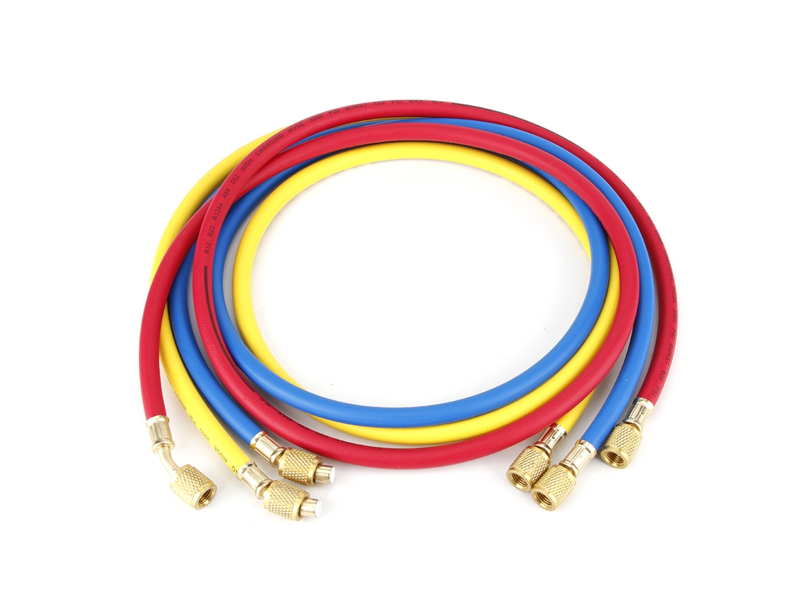 Mangueira de Refrigerante 1,5m 600psi 1/4in para Ar condicionado R22 R134a R12 R50 S/MARCA