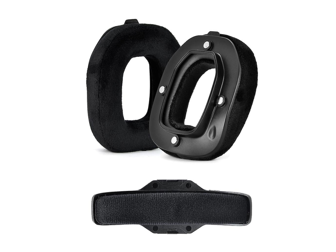 Lurelia Almofadas Auriculares Com Espuma Macia Em Flanela Compatíveis Com Astro A40tr - 1 Par