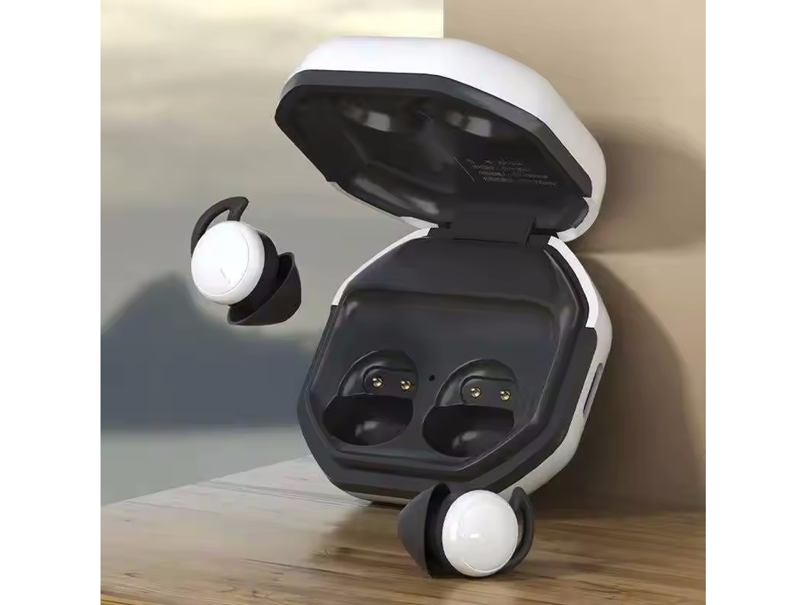 (preto E Branco) Mini Fones De Ouvido Sem Fio Bluetooth Tws Com Estojo De Carregamento, Fones De Ouvido Esportivos Com Cancelamento De Ruído