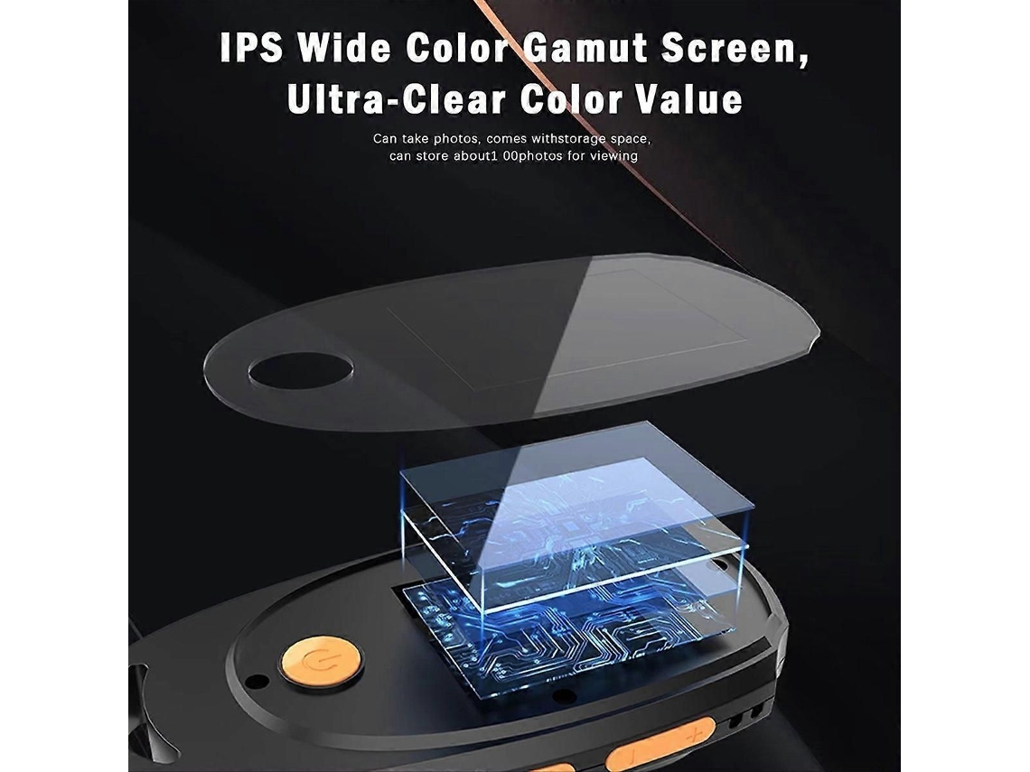 Microscópio Digital Portátil Com Vídeo 1080p