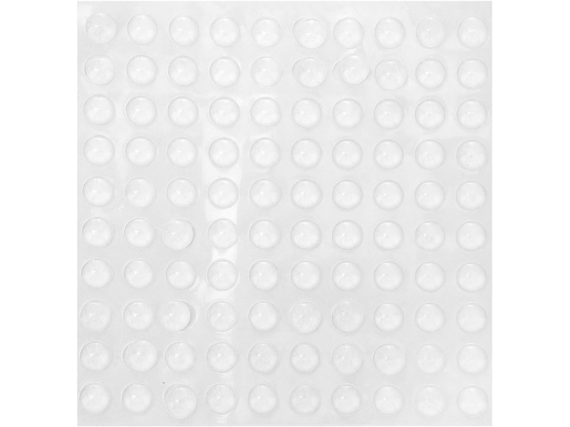 200 Unidades De Almofadas Adesivas Silicone Transparentes Anticolisão Para Portas E Armários Cozinha, Com Função