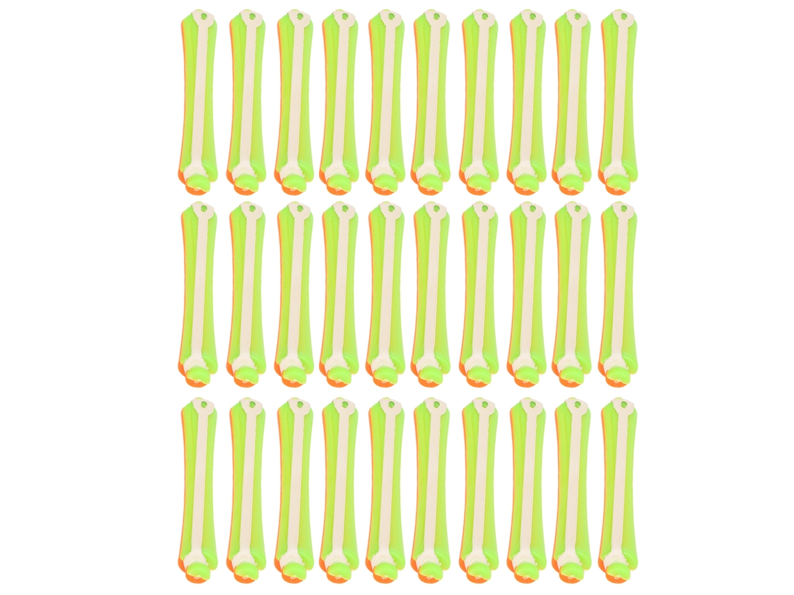 30pcs Conjunto De Bastões De Permutação Para Modelagem E Curl De Cabelo Com Design Côncavo E Material Abs
