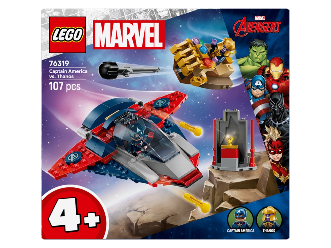 LEGO Marvel: Capitão América Contra Thanos  - 76319