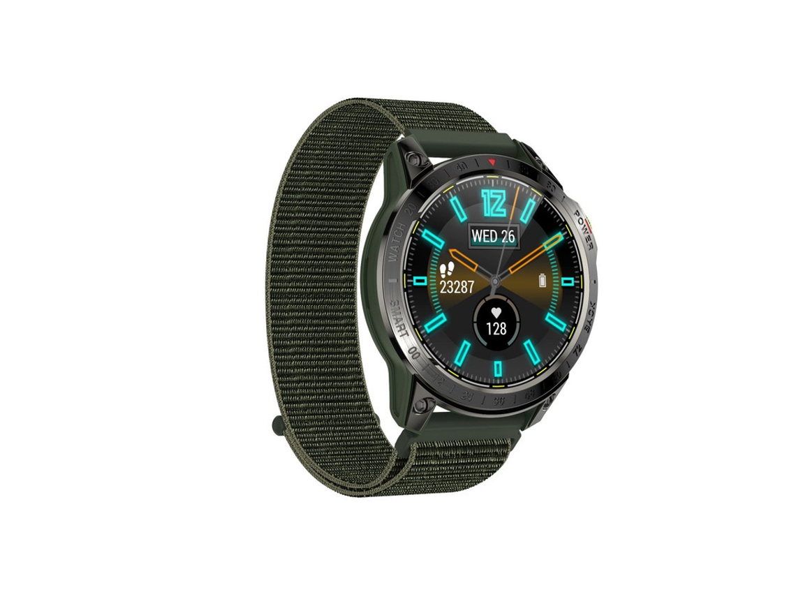 Smartwatch YIZHOOD Te337 1.45 Chamada Hd Bluetooth para Iphoneandroid Verde