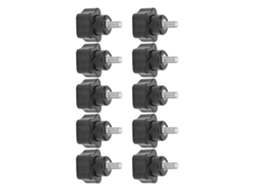 Laxiscreed Porca De Apertar Com Pegador Estrela M5x25x10 Para Fixação Precisa