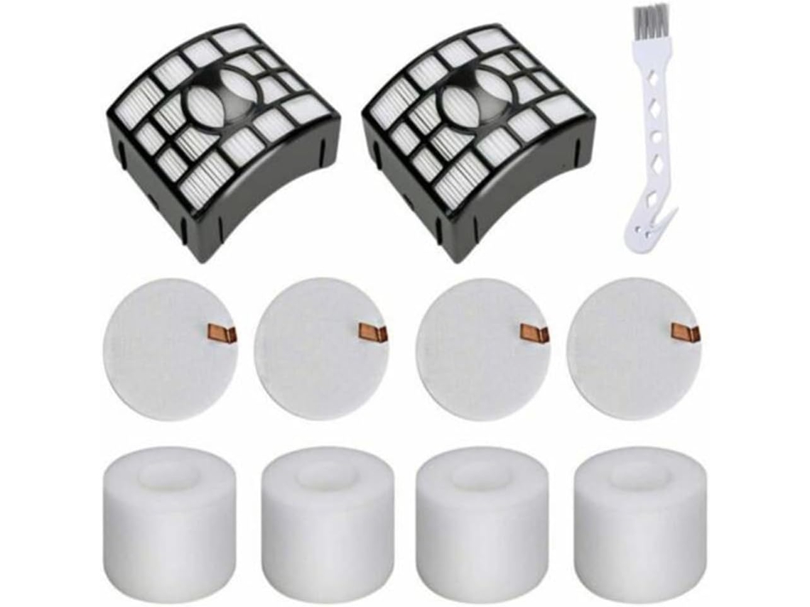 Filtros Laváveis Para Aspirador De Pó Shark Nv601uk, Nv601ukt,