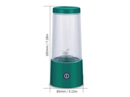 Misturadora Portátil 4 Lâminas 350ml com Usb Recarregável