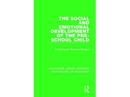 Livro Social and Emotional Development of the PreSchool Child de Katharine M Banham Bridges (Inglês)