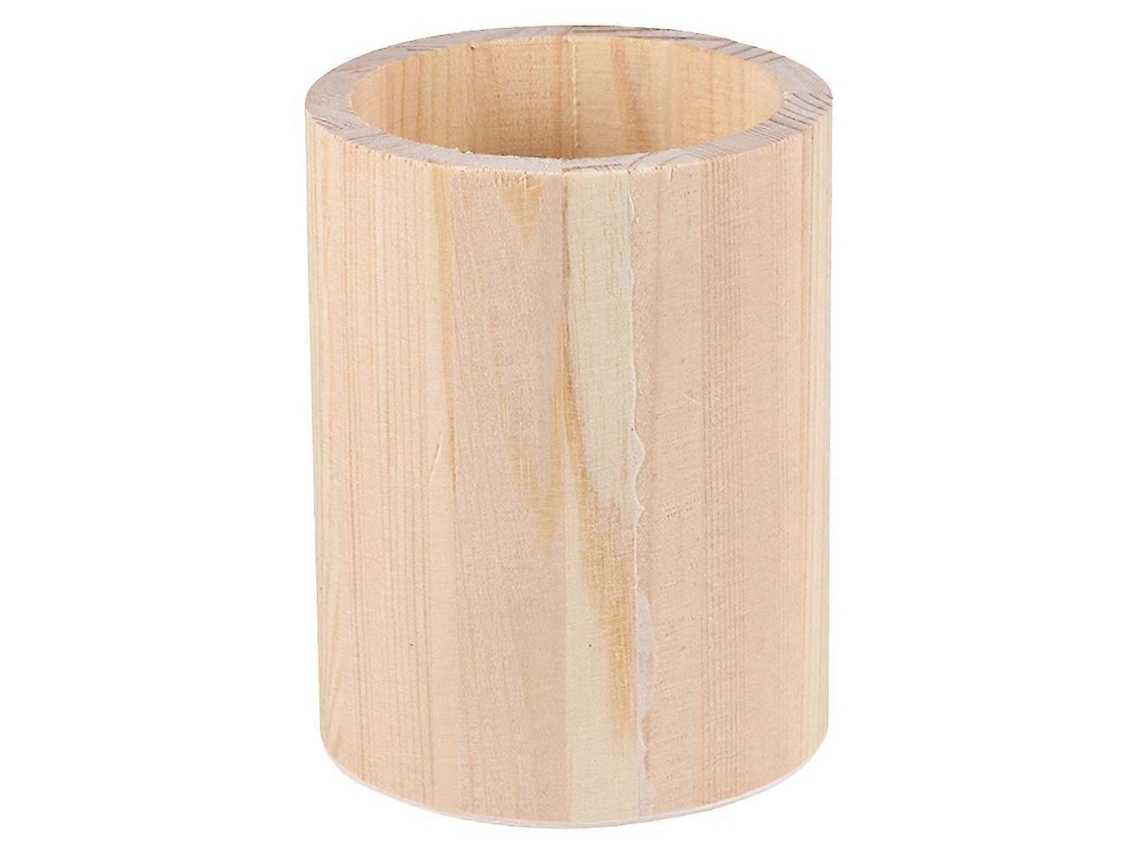 Organizador de Papel e Canetas, Cor Cáqui, 10, 00 X 8, 00 X 8,00 Cm, para Organização de Mesa BRILVIBERA (1 Unidade)