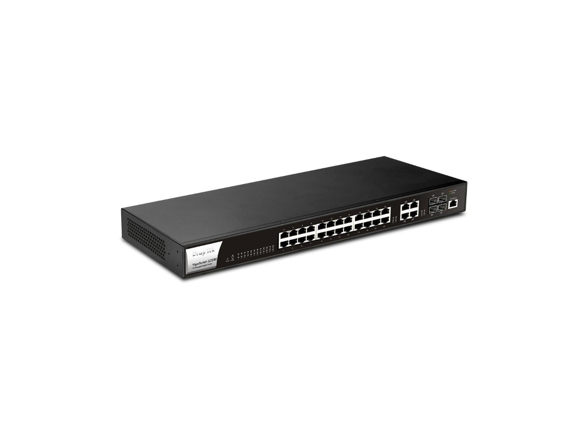 Draytek Switch Gigabit Web Smart Vigorswitch G2280