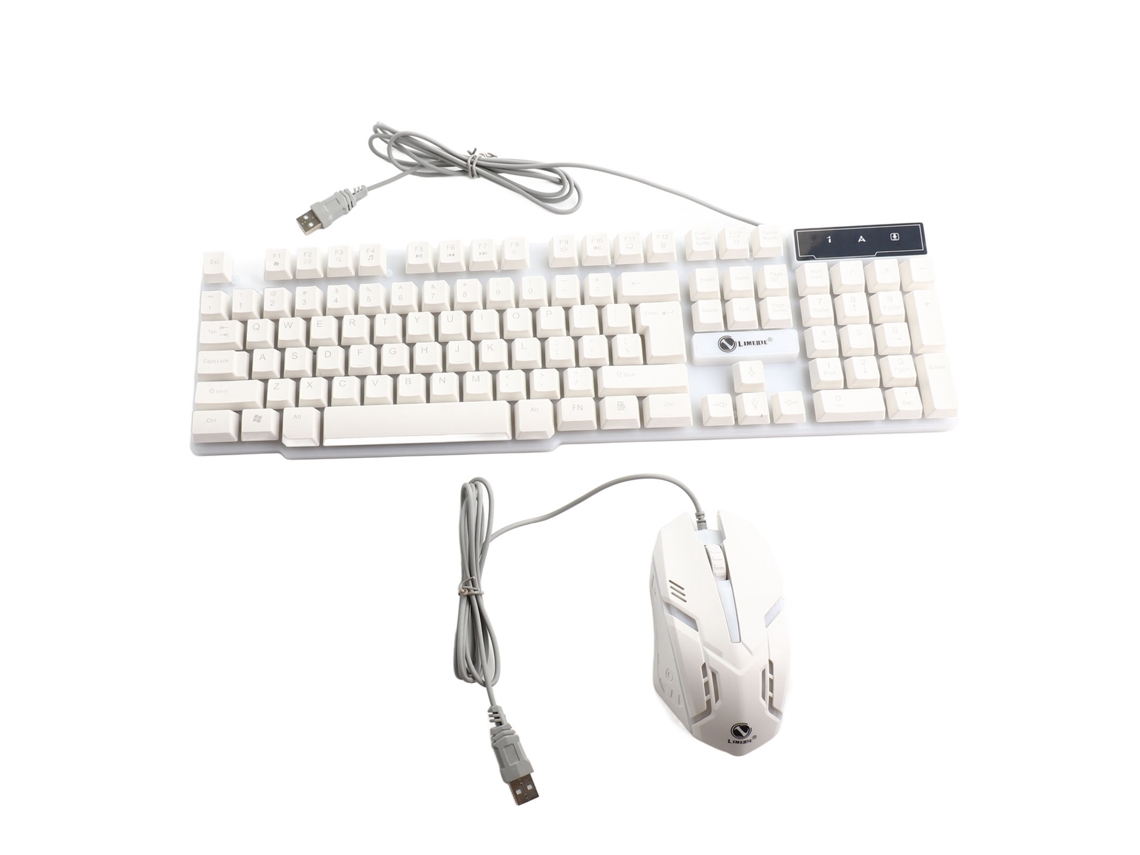 Combo Teclado e Mouse Gamer Usb LAXISCREED Led