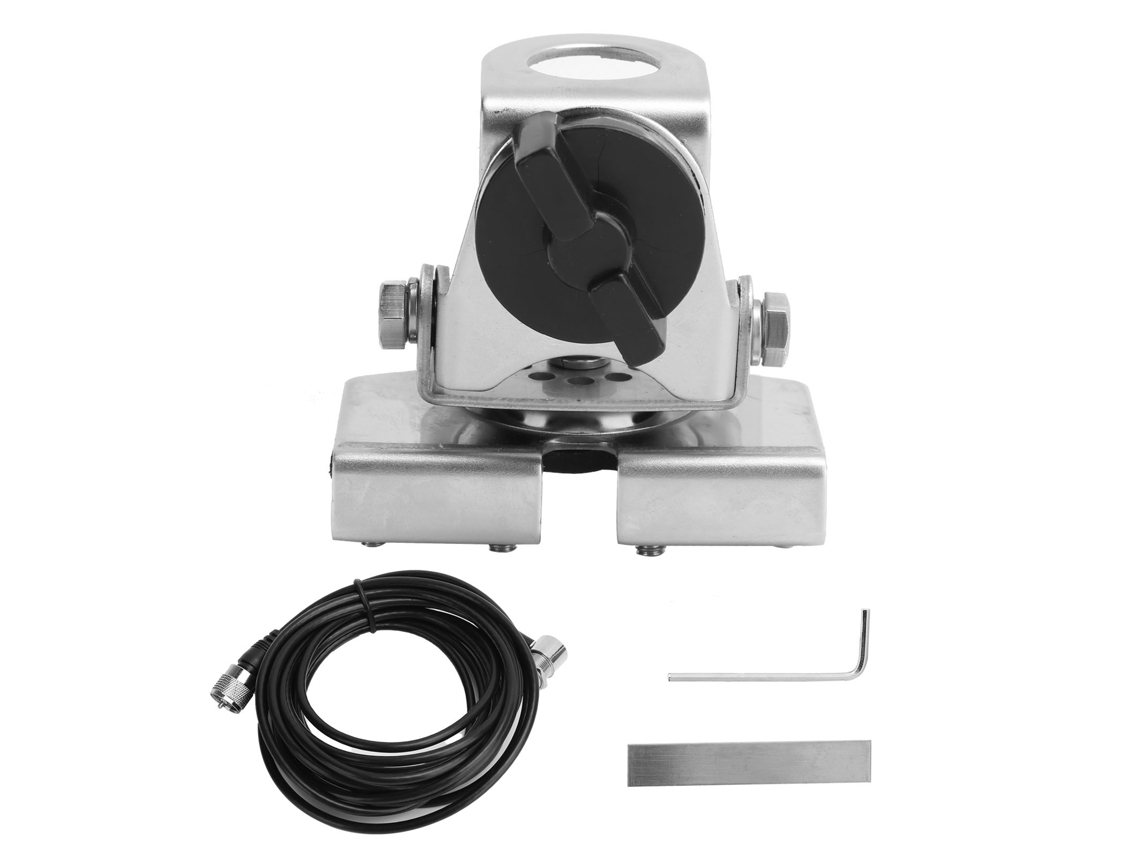 Aetheria suporte de Antena de Carro em Aço Inoxidável K3 66 para Hatchback com Cabo 5m