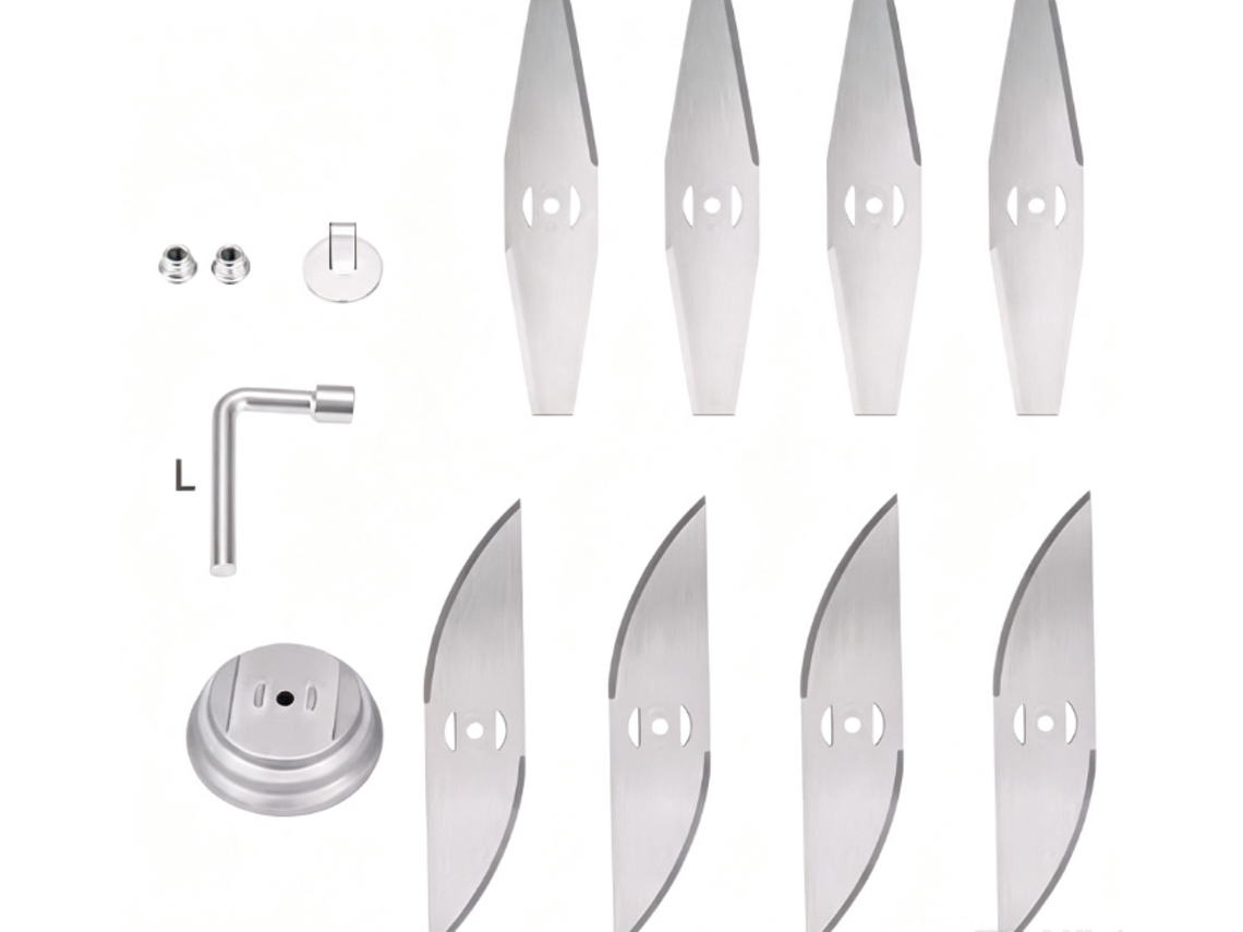 Kit De Acessórios Para Cortador De Grama Com Bateria De Íon-lítio, 13 Peças