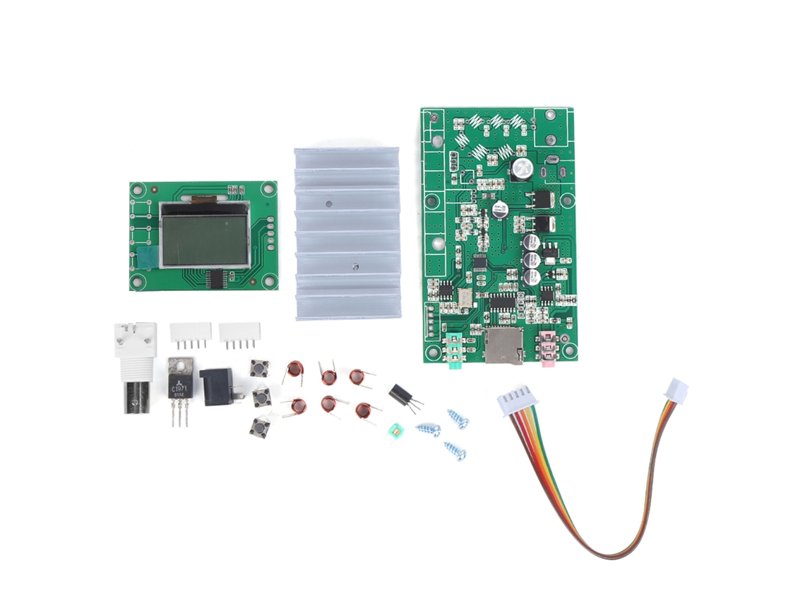 Transmissor FM PLL 7W com LCD HKJ