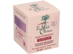Creme de Rosto LE PETIT OLIVIER Anti-Poluição com Flor Amendoeira (50 ml)