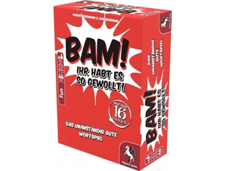 Pegasus Spiele Bam! - Ihr Habt Es So Gewollt! Jog.