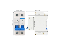 Interruptor De Isolamento Com Disjuntor Laxiscreed Para 400v E 80a, Proteção Elétrica Segura E Confiável