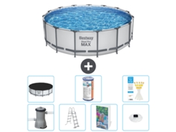 Bestway Piscina Bestway Steel Pro Max Redonda - 488x122 Cm - 8-peças S622