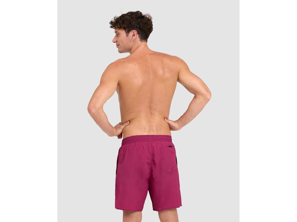 Calções de Banho de Homem para Natação ARENA Icons Solid Vermelho (2XL)