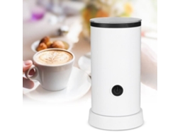 FDIT Batedor de Leite Automático Elétrico Batedor de Leite Quente e Frio Doméstico Aço Inoxidável Totalmente Automático Branco Ue