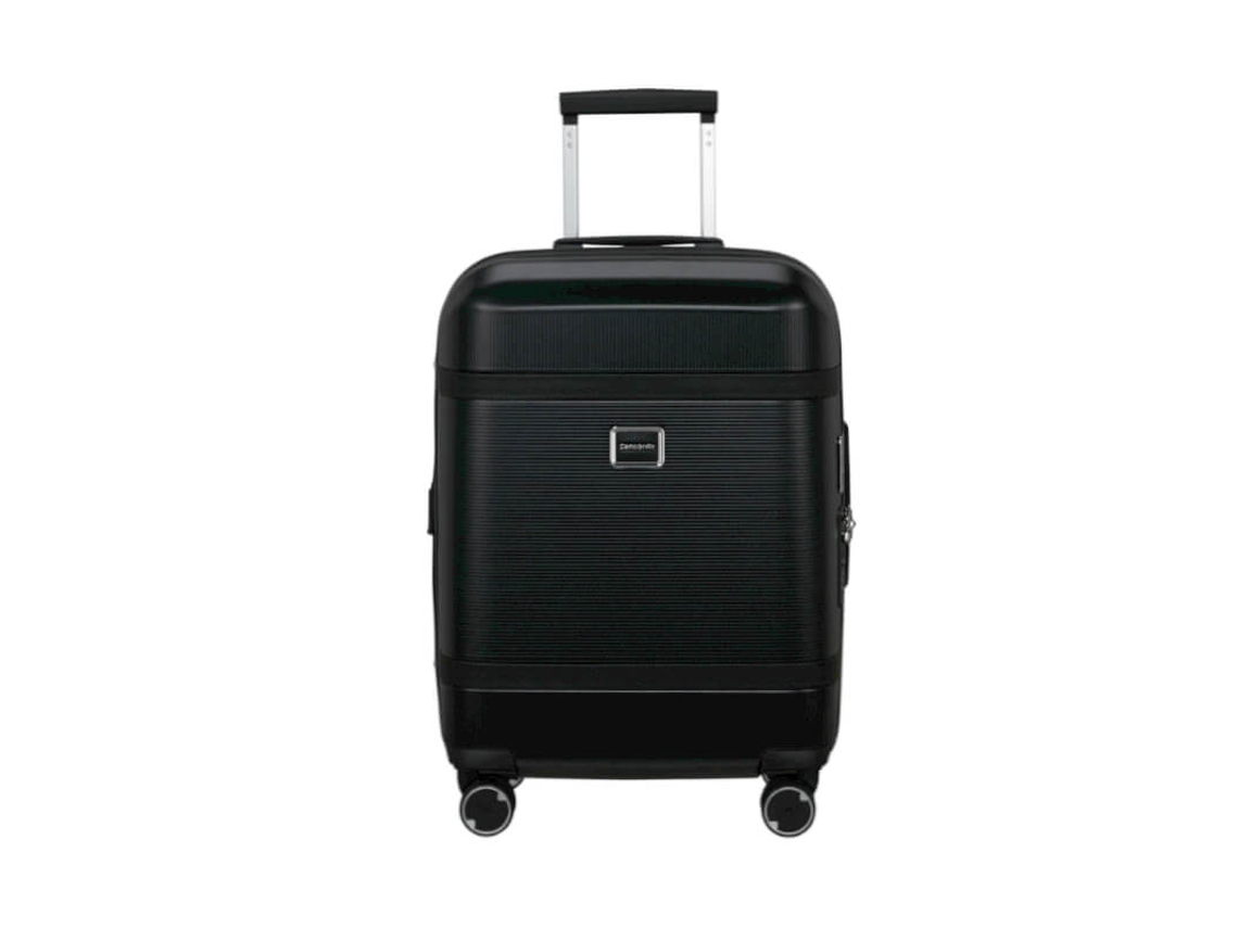 Mala De Cabine / Carrinho 55cm 4r Exp. Imagem Preta Samsonite