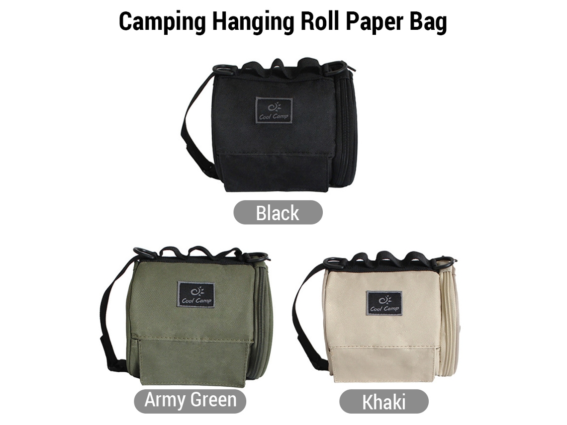 Suporte de Papel Higiênico para Camping e Hiking