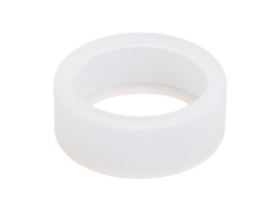 Capa De Anel De Silicone Flexível Protector Resistente A Riscos Case Elástico Para Smart Ring Tamanhos 6-10 Branco