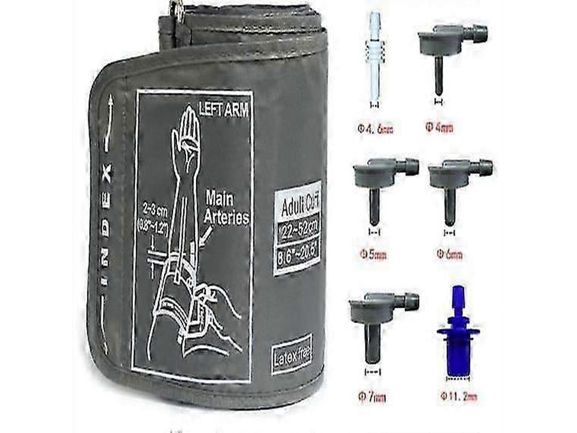 • Braçadeira Extragrande de Substituição para Monitor Pressão Arterial Omron, Circunferências Braço 2 a 53 Cm , GOKOCO (9 21 Polegadas)