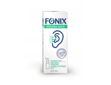 Spray De Limpeza Para Ouvidos 30 Ml Fórmula Eficaz Da Fonix Polpharma
