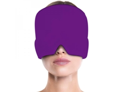 2026-gorra Para Migraña Com Terapia De Frio E Calor Gorro De Gelo Para Aliviar Dor Máscara Para Olhos Jzm Morado