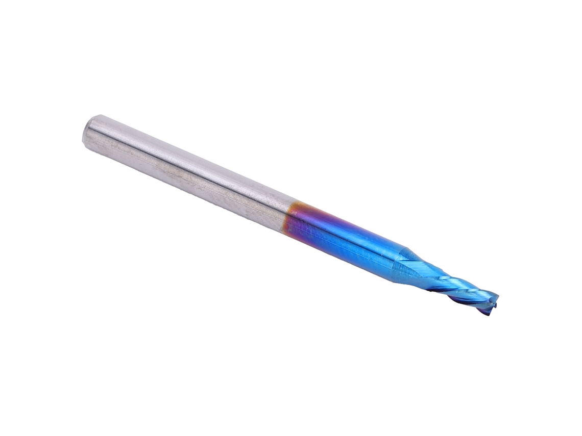 Laxiscreed Fresa De 4 Feros Com Revestimento Nano Azul Para Fresagem Cnc