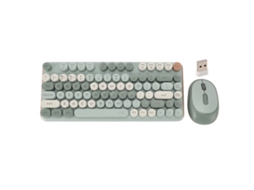 Combo De Teclado E Mouse Sem Fio Bluetooth 2.4g