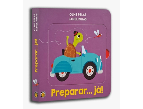 Livro Olhe Pelas Janelinhas - Preparar Já! De Gato Amarelo (português Do Brasil)