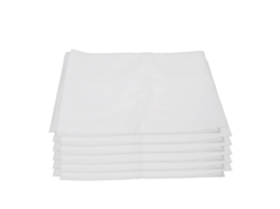 100 Folhas Descartáveis De Cama De Massagem 170x70cm Respiráveis De Tecido Não Tecido Branco