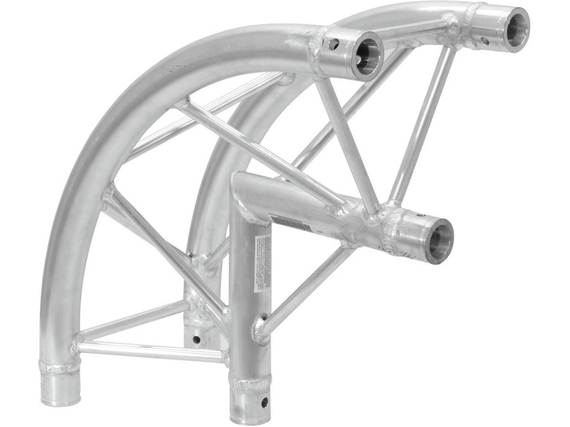 Armadura ALUTRUSS 6082AC-25R 2 Vias 90°