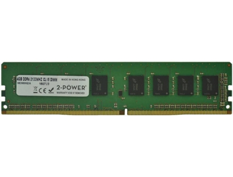 Memória RAM DDR4 2-POWER MEM8902A (1 x 4 GB - 2133 MHz - CL 15 - Verde)