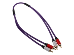 Adaptador De Cabo De Áudio Macho Para Macho Para Tv, Computadores, Alto Falantes E Amplificadores (e Gokoco