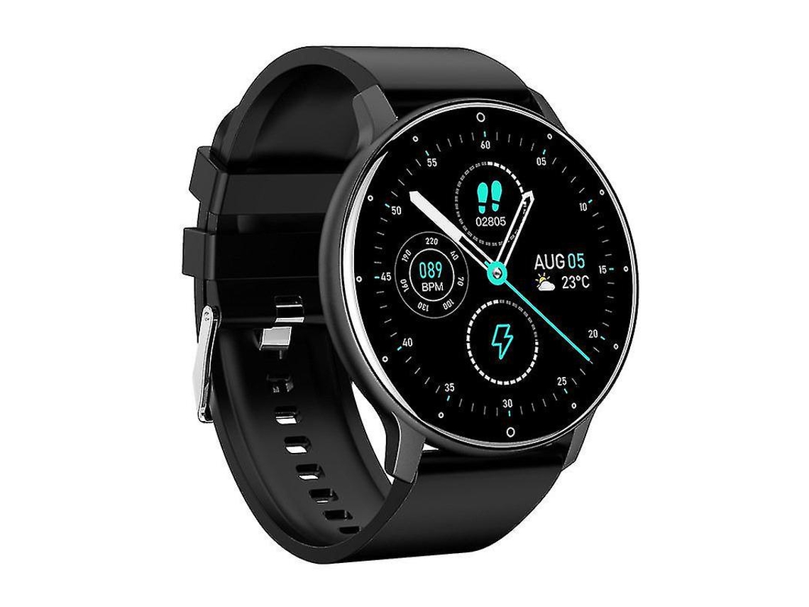 Relógio Inteligente Fitness Tracker Hr Pulseira Resistente à Água Sono Rest Goals Bestvite (preto)