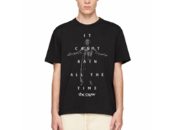 Rockinstone The Crow Movie Cant Rain Quote And Photo Black Adult T-shirt Size:xxxl