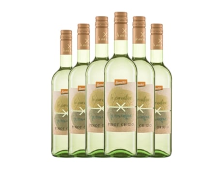 Vinho branco X LA MIA X La Mia. Natura Demeter Pinot Cinza Terre di Chieti (0.75 L - 6 Unidades)