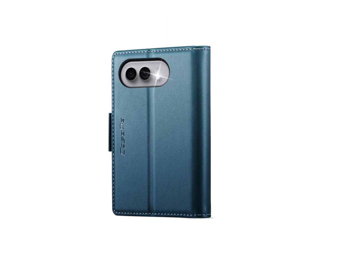 Capa Carteira Para Iphone Duo Efeito Pele Com Suporte E Anti-rfid