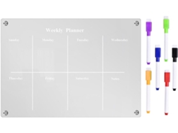 Tableau Blanc À Sec Effaçable Em Acrílico Transparente Para Geladeira
