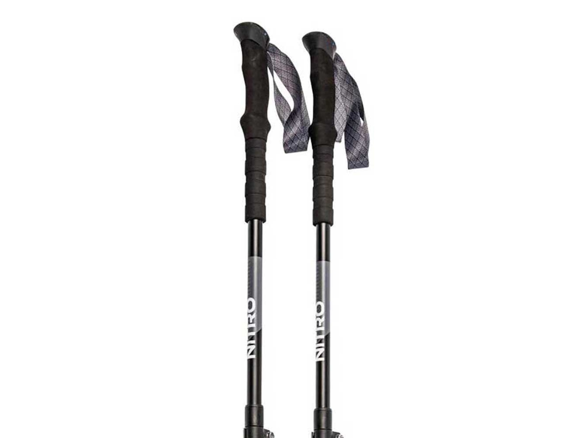 NITRO Poloneses Telescoping Prateado 140 cm