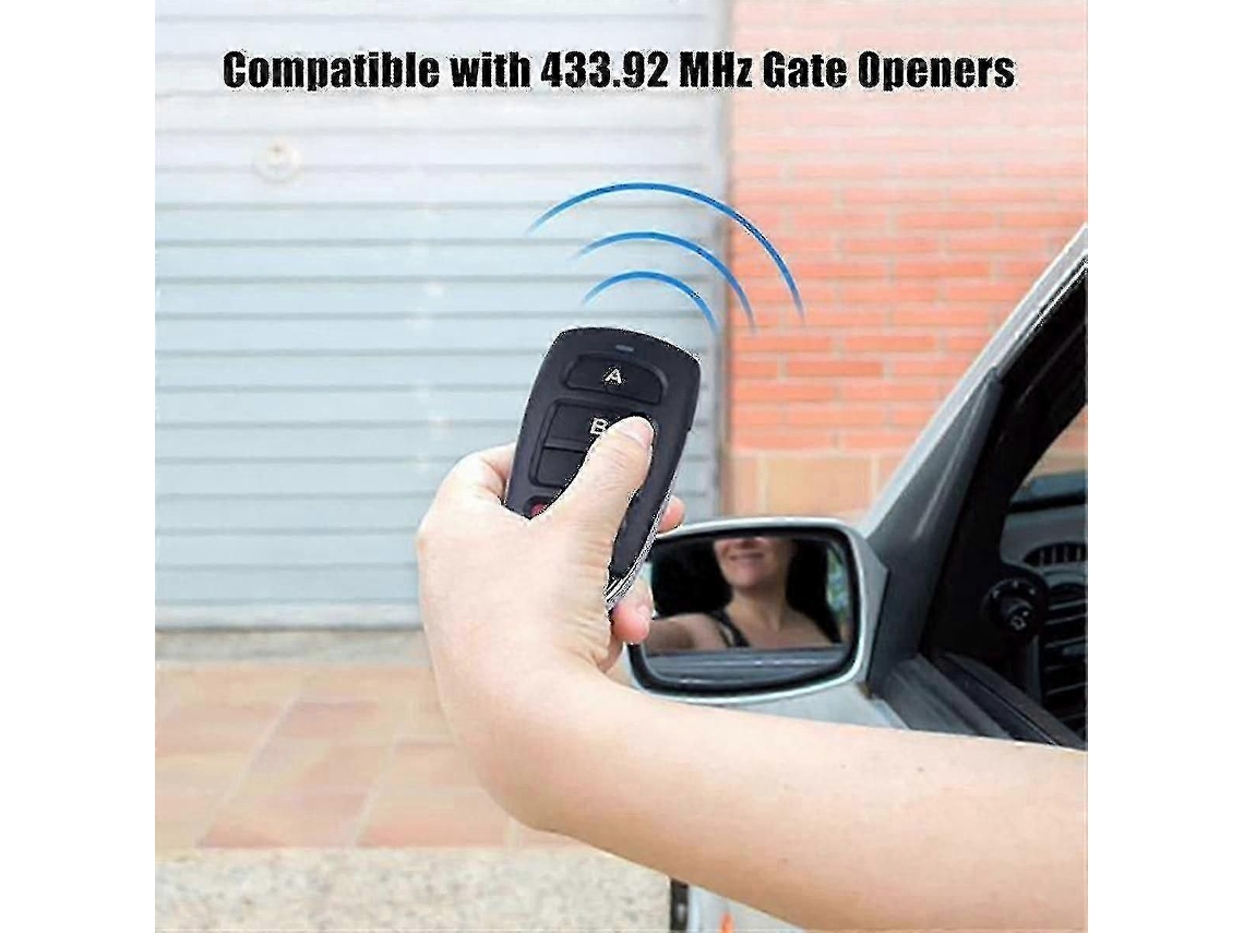 Conjunto De 4 Controles Remotos Universais Duplicadores Para Portas De Garagem, Controles Remotos Para Portões, Chaveiros De Substituição Para Po