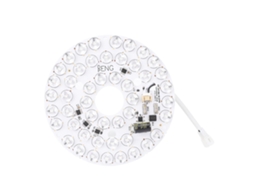 Placa de Luz para Ventilador de Teto Led 18w 3 Temperaturas Regulável com Memória