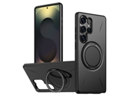 Suporte Giratório Compatível Com Capas Magnéticas De Celulares Samsung.preto - A36