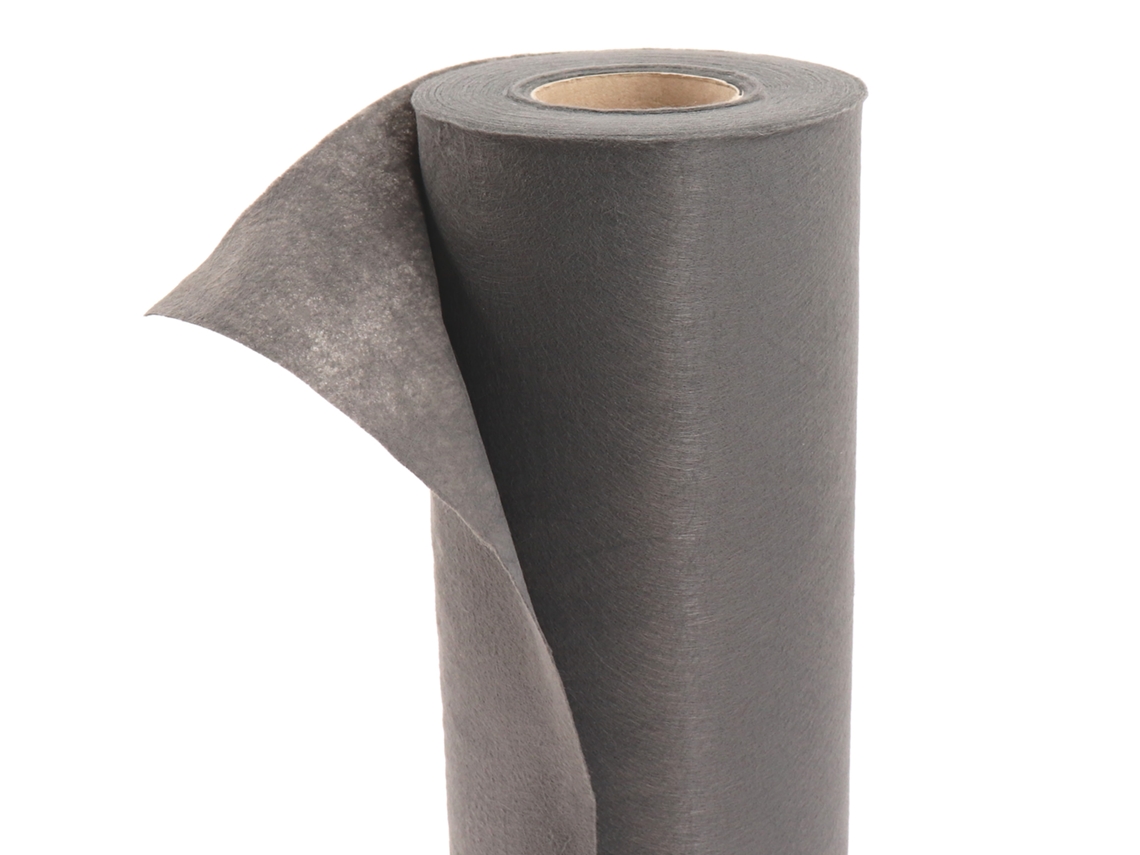 37,5m² Geotextile Fabric 120 G/m² Grey, 1,5m Wide – Drainage, Filter, Separation Protection Fabric