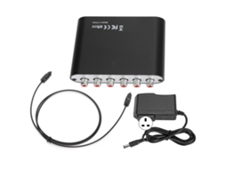 Aetheria decodificador de Áudio Metal Dts 5.1 com Entrada Coaxial/óptica e Saída Rca para Tv/ps3/xbox