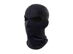 Balaclava De 2 Peças Com 2 Furos, Máscara De Esqui Preta Leve Clássica, Proteção Uv, À Prova De Vento E Respirável, Adequada Para Snowmobile
